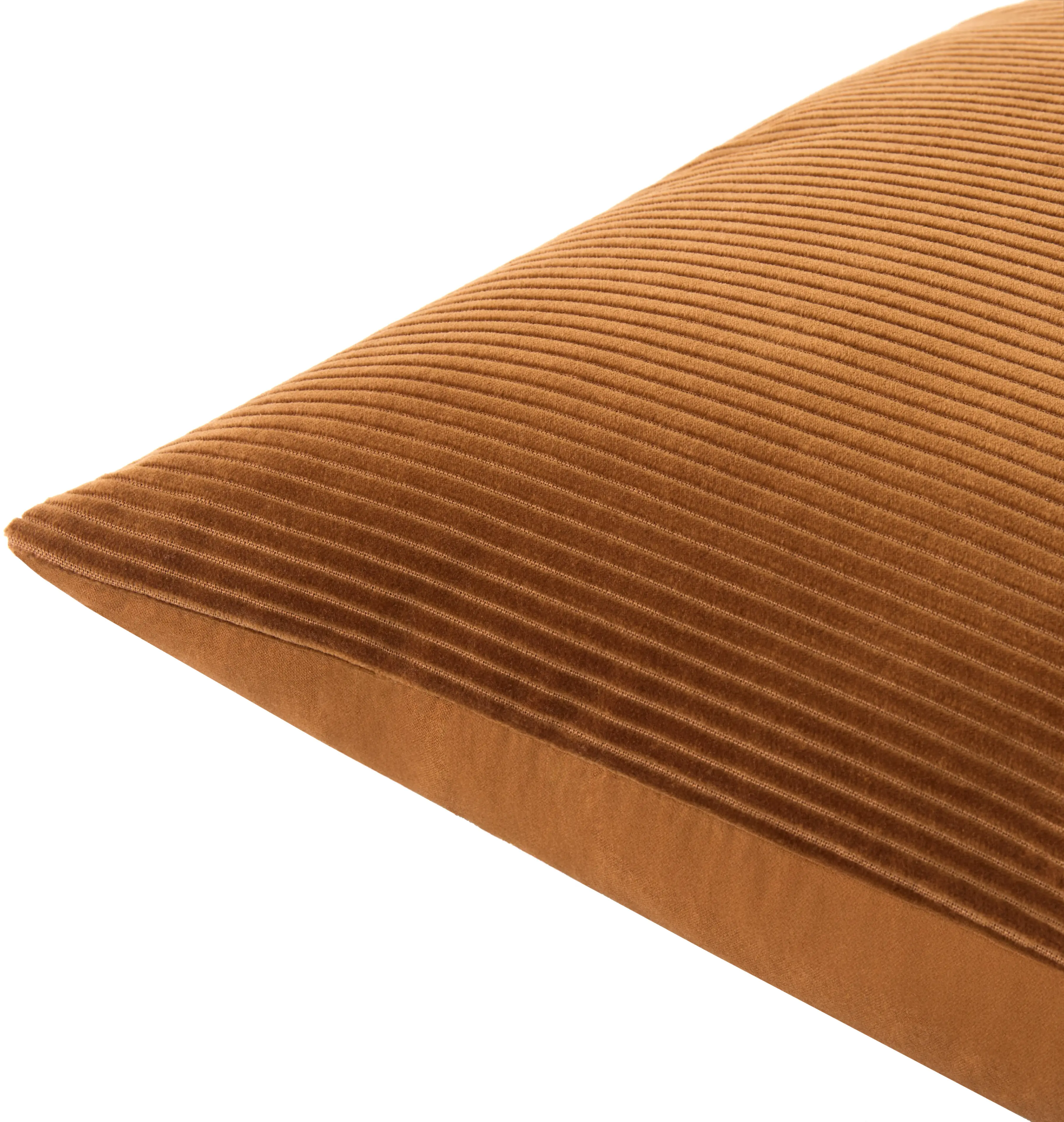 CDQ016-2020P Corduroy Orange Accent Pillow-2