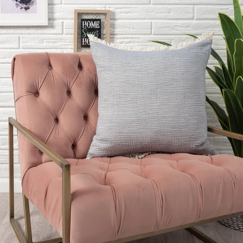 Blue Turkish Throw Pillow