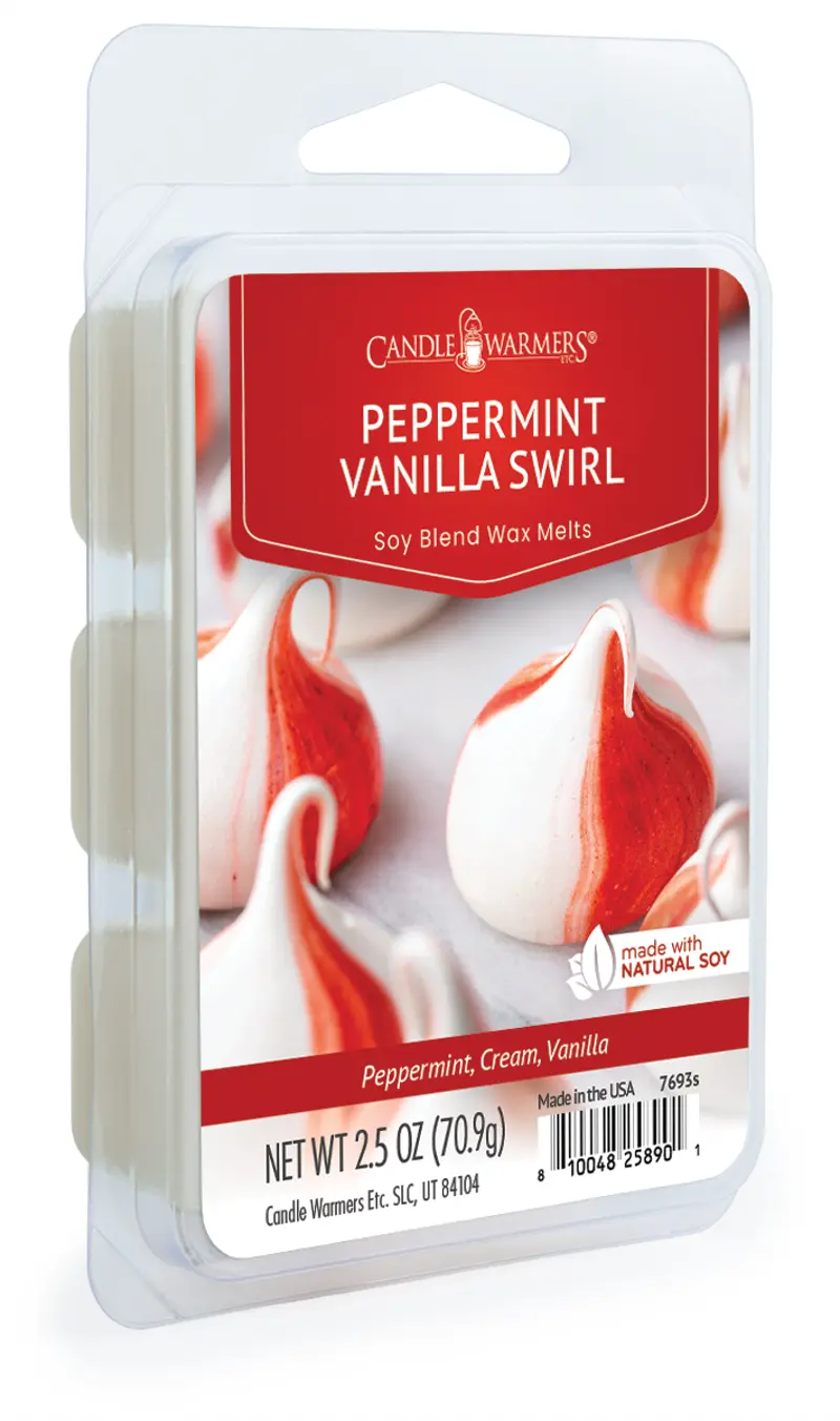 Peppermint Vanilla Wax Melt