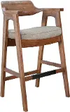 Wren Cinder Brown 30  Bar Stool