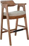 Wren Cinder Brown 24  Counter-Height Stool