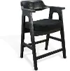 Wren Black 24  Counter-Height Stool