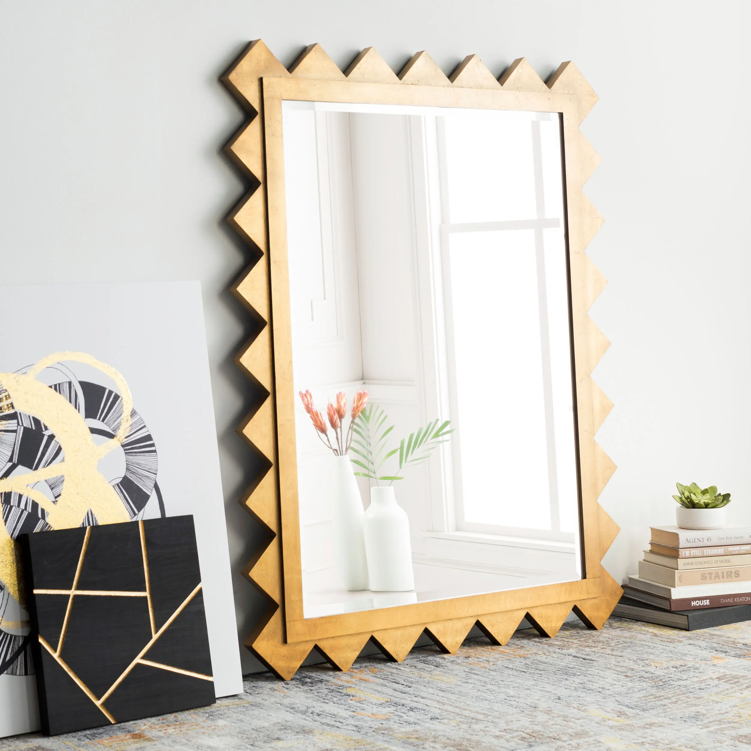 MRR1005-3525 Harrison Gilded Accent Mirror-3