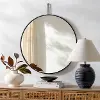 NHT001-3832 Athanasia Black Accent Mirror