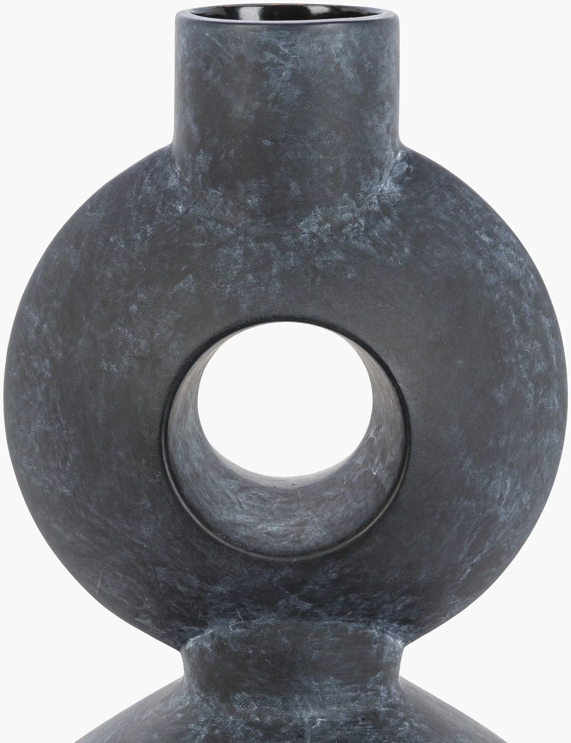 YAG-006 Yagya Black Ceramic Vase-6