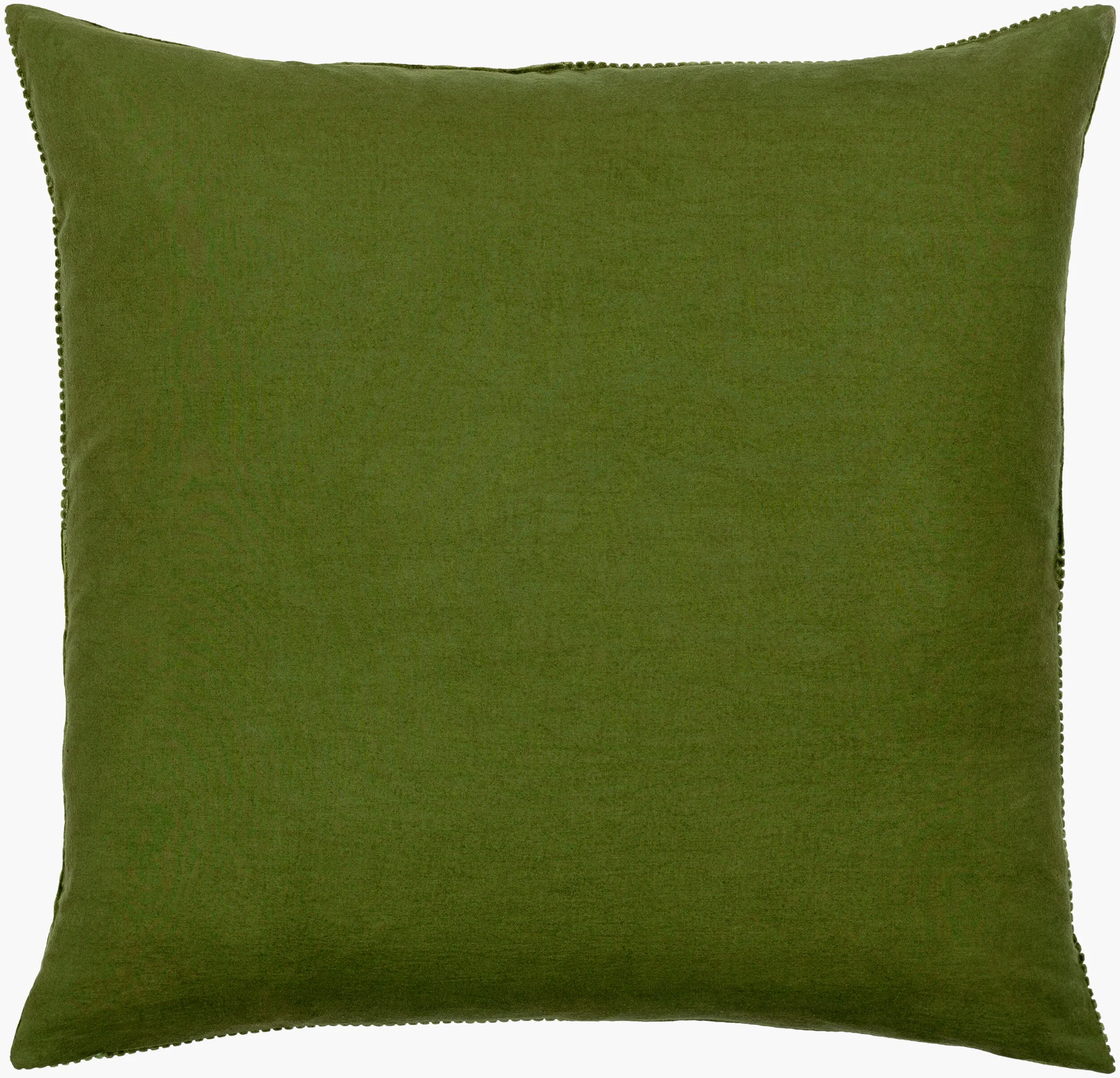 CDQ004-2222P Corduroy Quarters Olive Accent Pillow-4