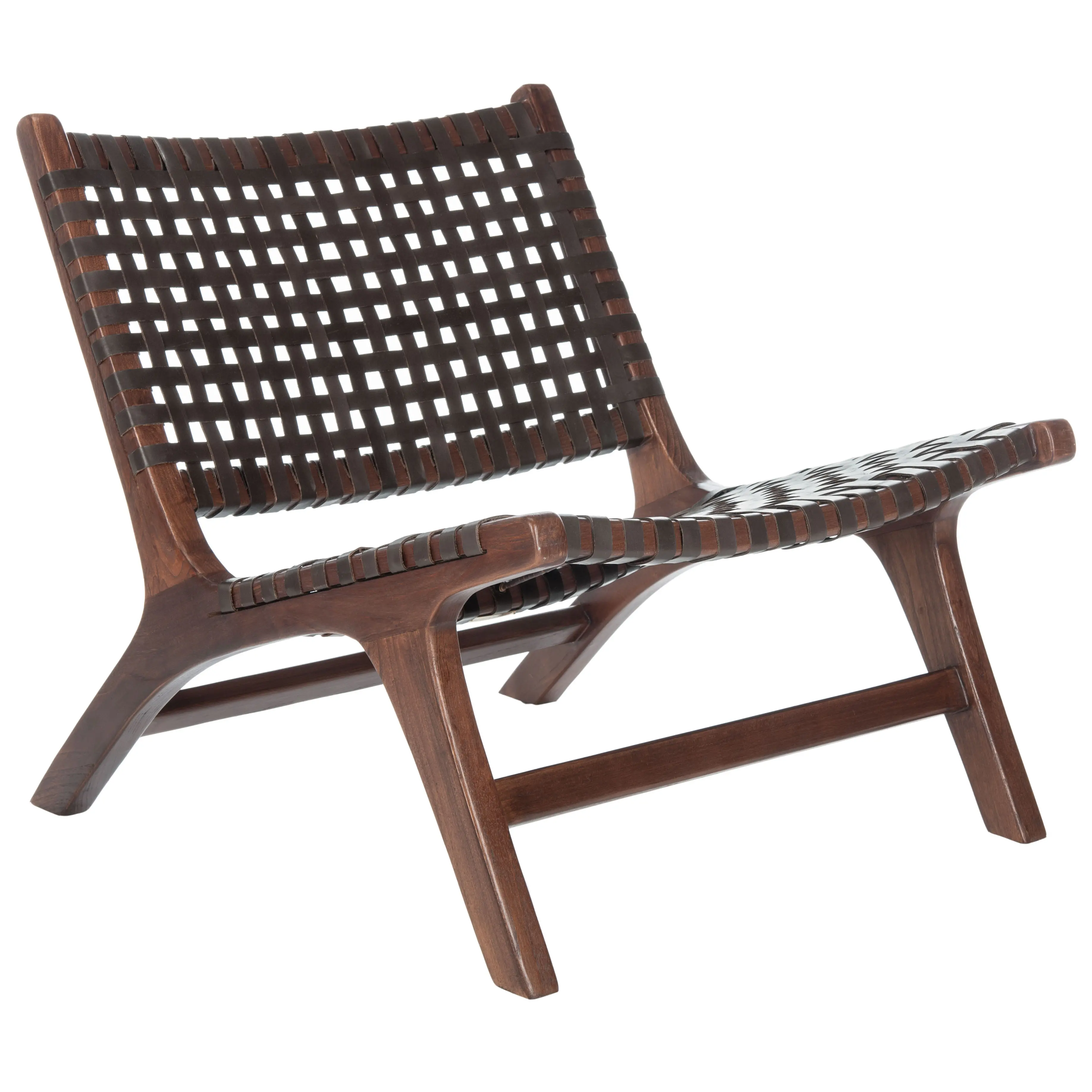 ACH1002C Luna Brown Woven Accent Chair-1