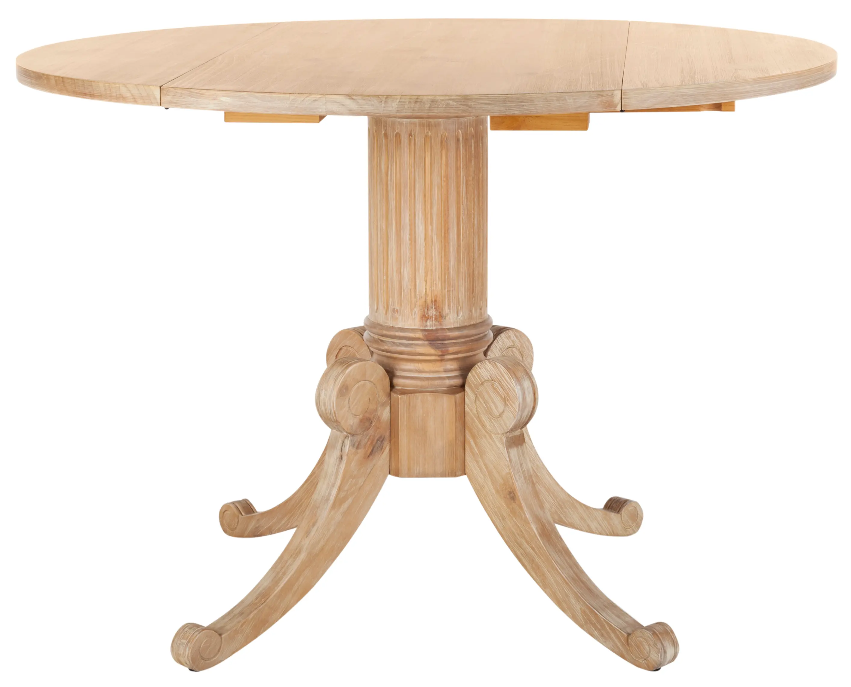 DTB1000B Forest Natural Drop Leaf Dining Table-1