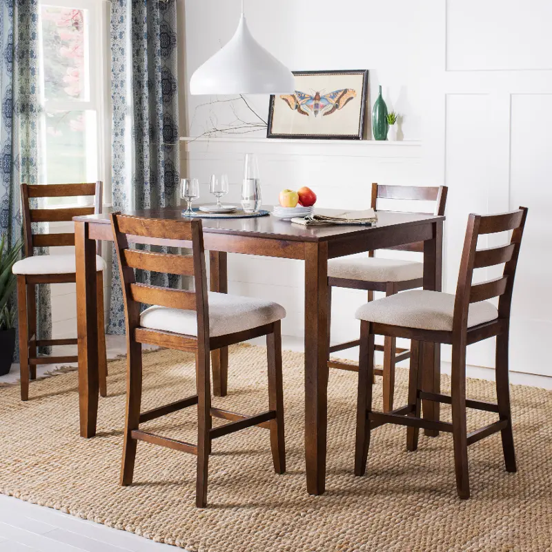Melvin 5 Piece Counter Height Table Set