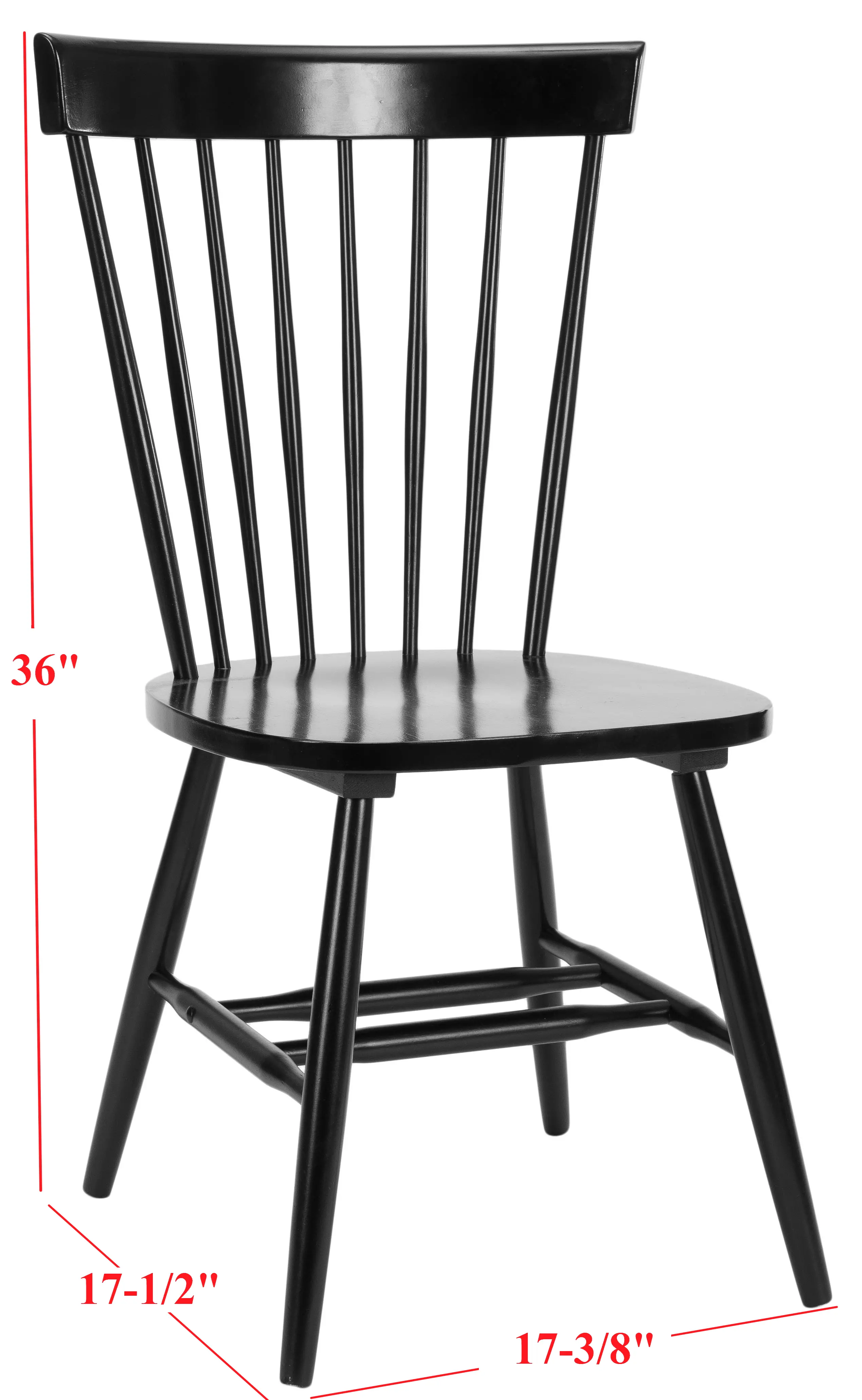 AMH8500B-SET2 Parker Spindle Side Chairs - Set of 2-5