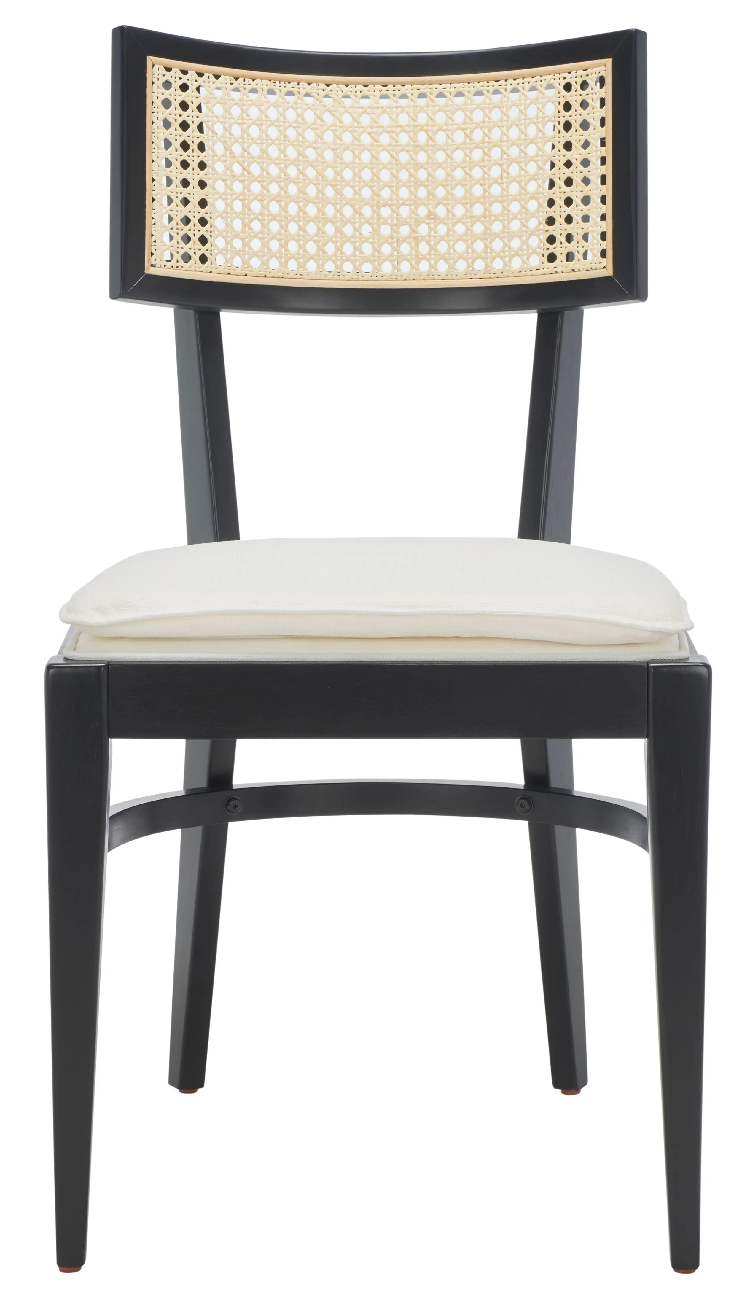 DCH1007B Galway Black and Cane Dining Chair-3