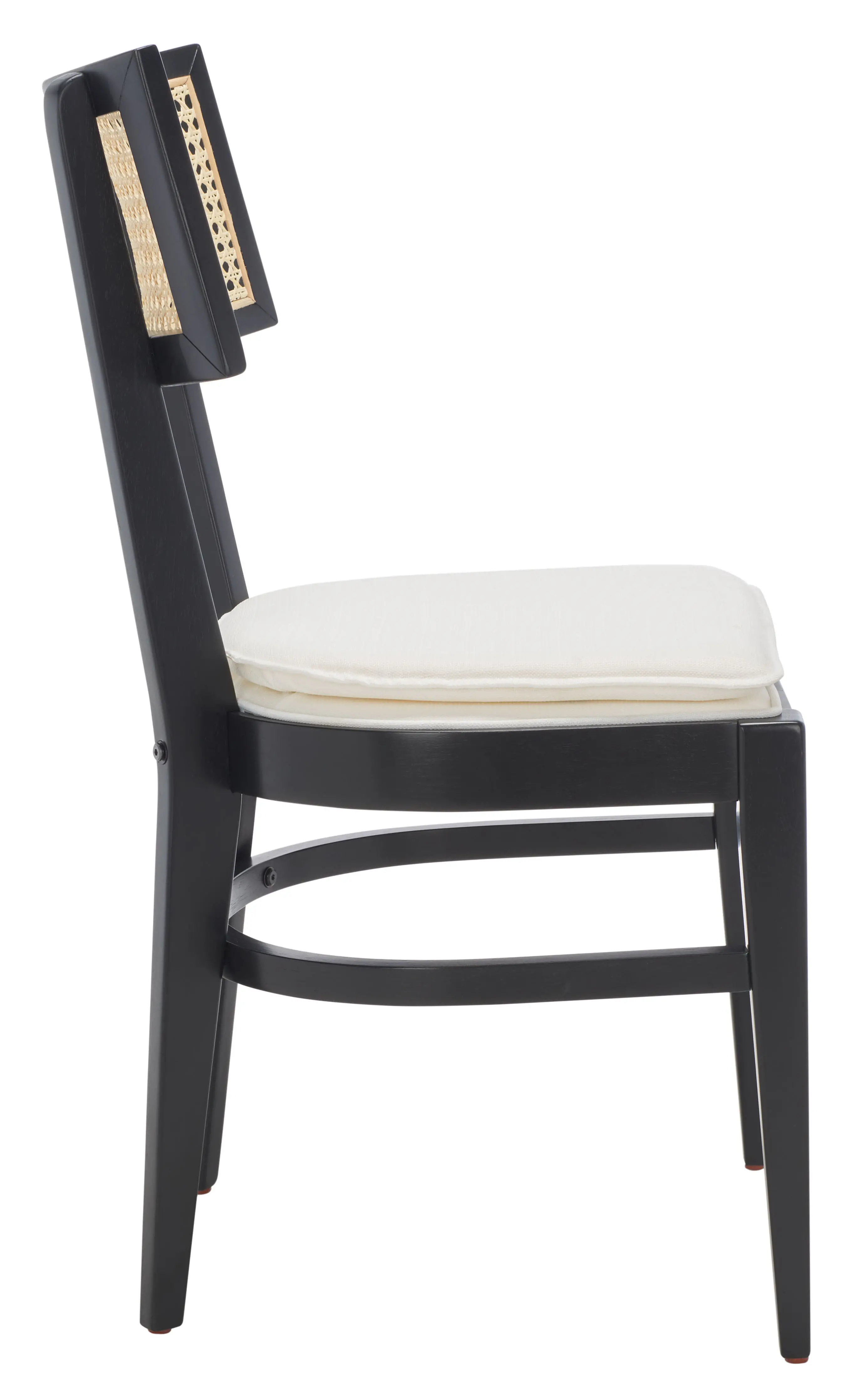 DCH1007B Galway Black and Cane Dining Chair-4