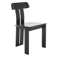 DCH8801C Cayde Black Wood Dining Chair
