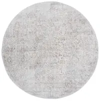 EVK256E-3R Safavieh Evoke Collection Taupe Round Rug