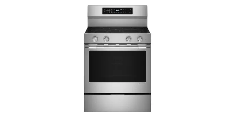 KitchenAid 5.3 Cu Ft Single Oven Electric Range - Stainless Steel