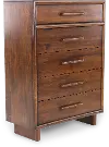 Brisbane Walnut Chest of Drawers