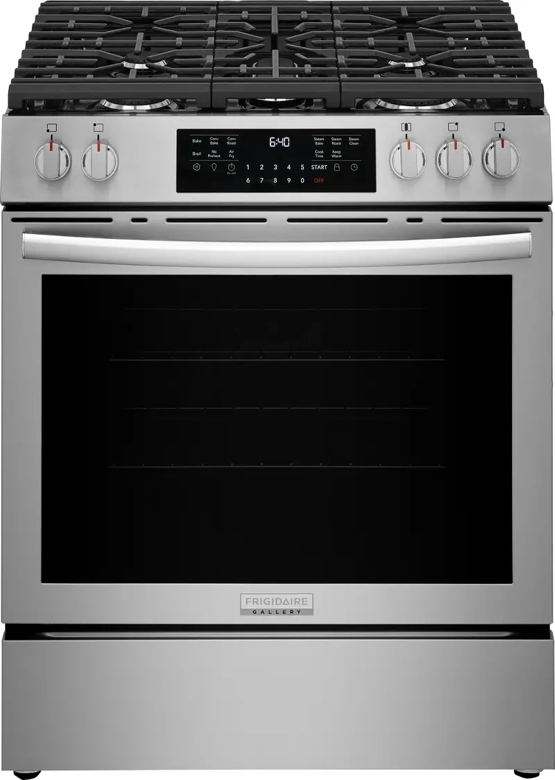 Frigidaire Gallery 5.1 Cu Ft Single Oven Gas Range - Stainless Steel