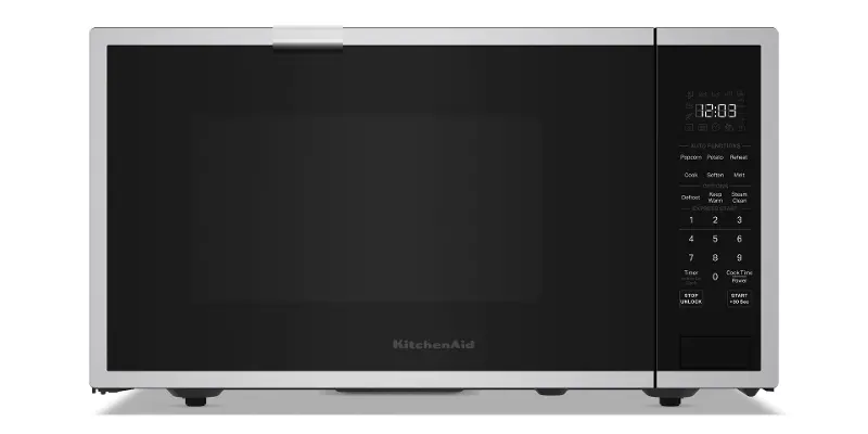 KitchenAid 2.2 Cu Ft Countertop Microwave - PrintShield Stainless Steel