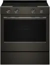 KSES530SBE KitchenAid 5.3 Cu Ft Smart Single Oven Electric Range - Black Ore