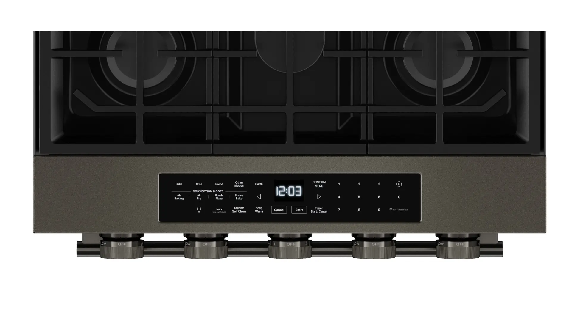 KSGS530SBE KitchenAid 5.0 Cu Ft Smart Single Oven Gas Range - Black Ore-10