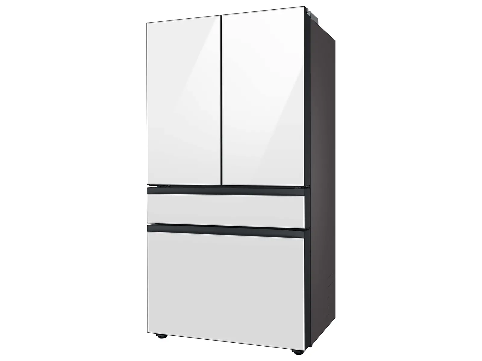 RF23BB860012 Samsung Bespoke AI 23 Cu Ft French Door Refrigerator – White Glass-14