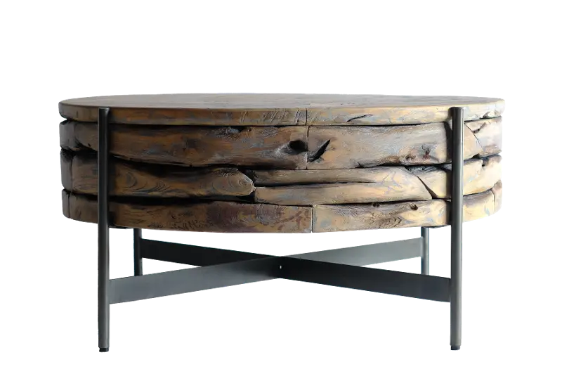 Rokka Brown Coffee Table