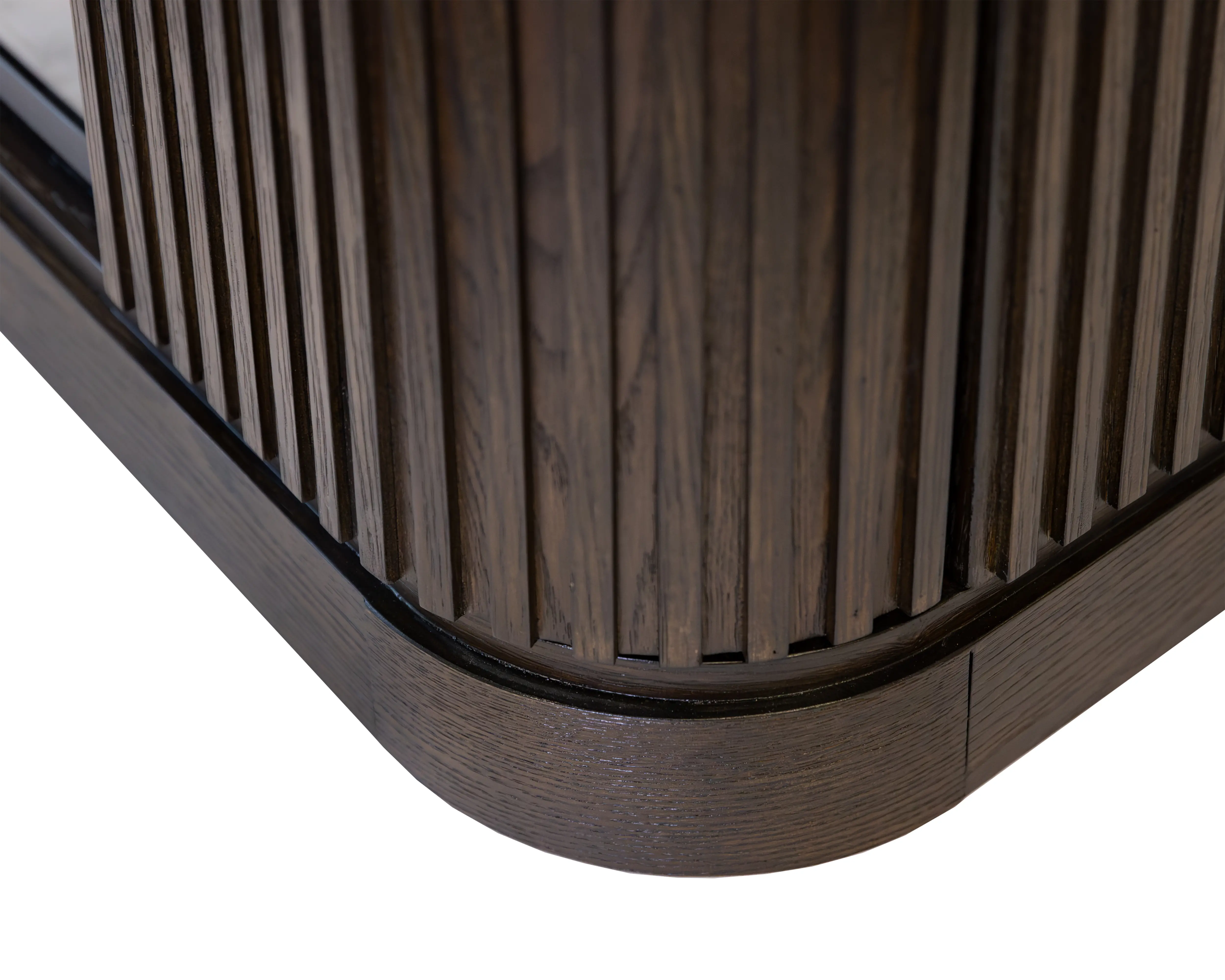 Tulane Brown 84  Fireplace Console-6