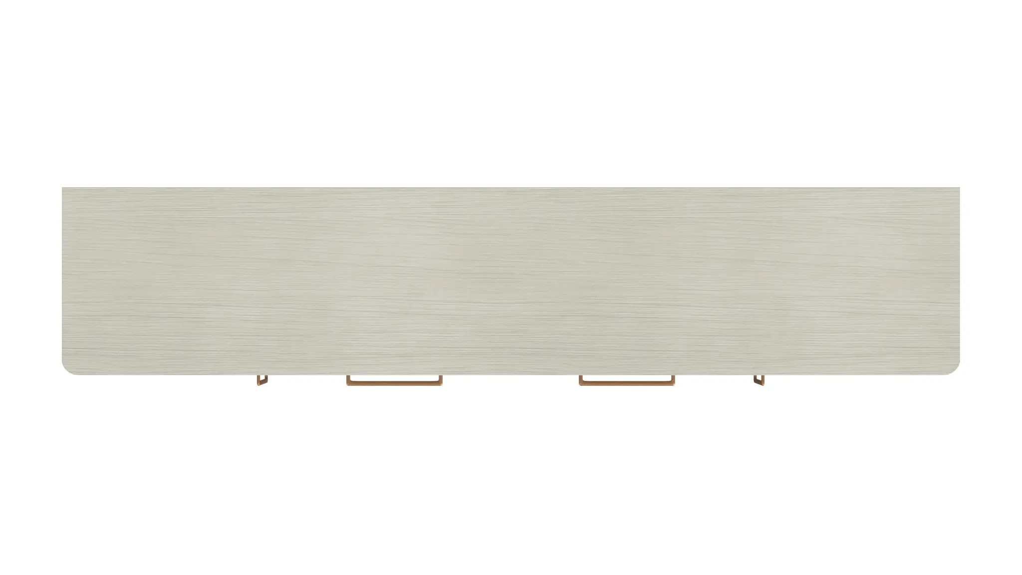 Pomona White 68  Fireplace Console-4