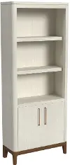 Pomona White Door Bookcase