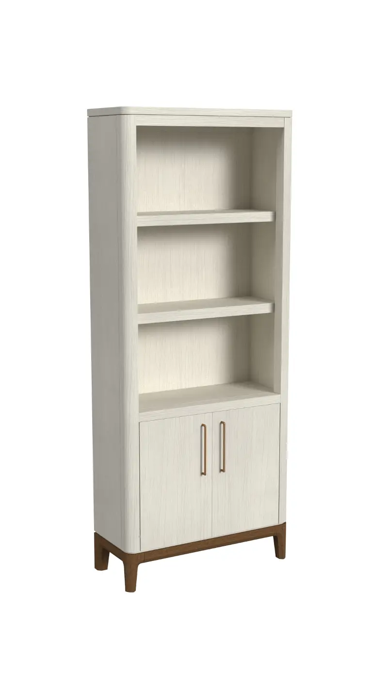 Pomona White Door Bookcase