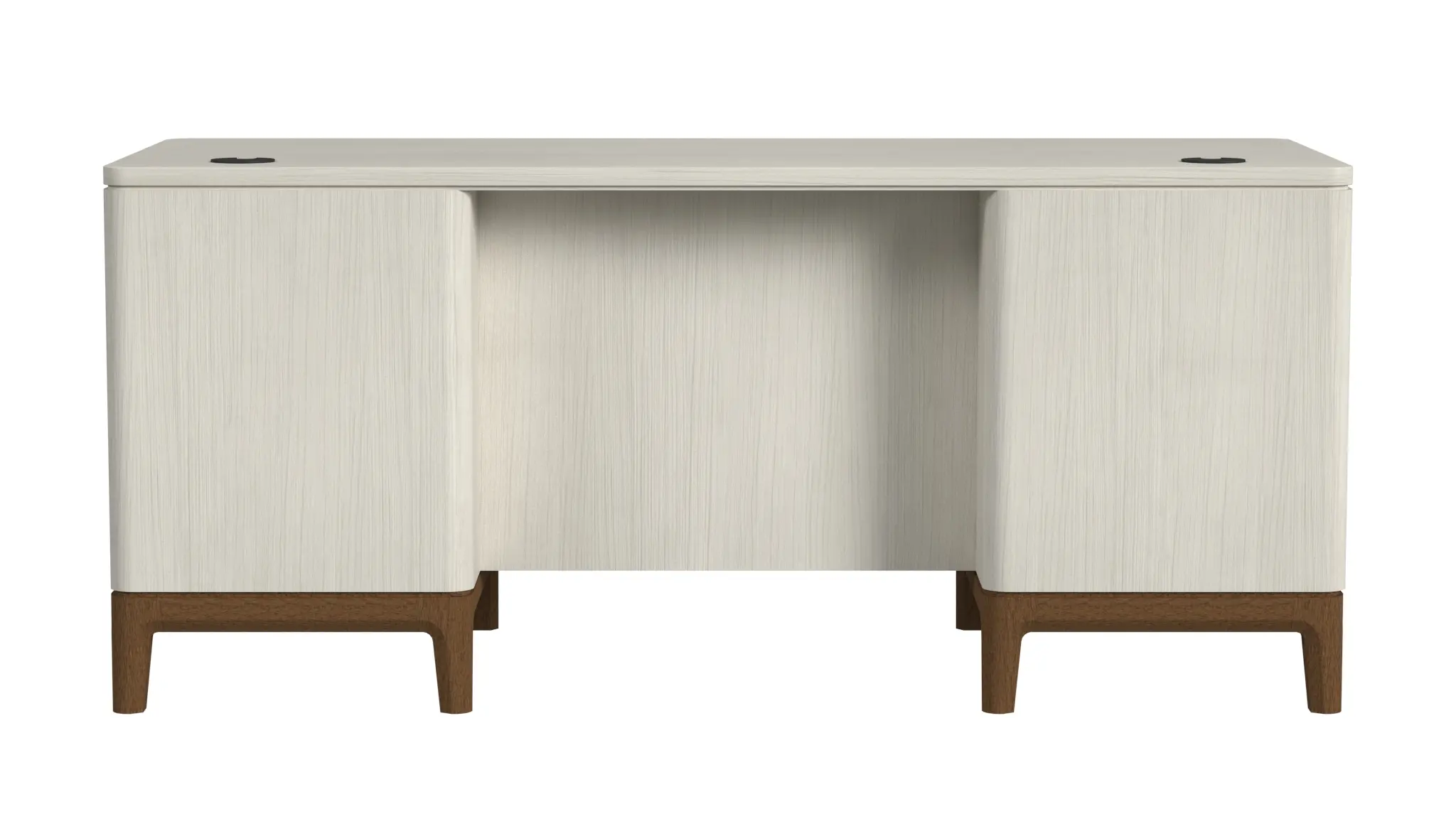 Pomona White Executive Desk-6