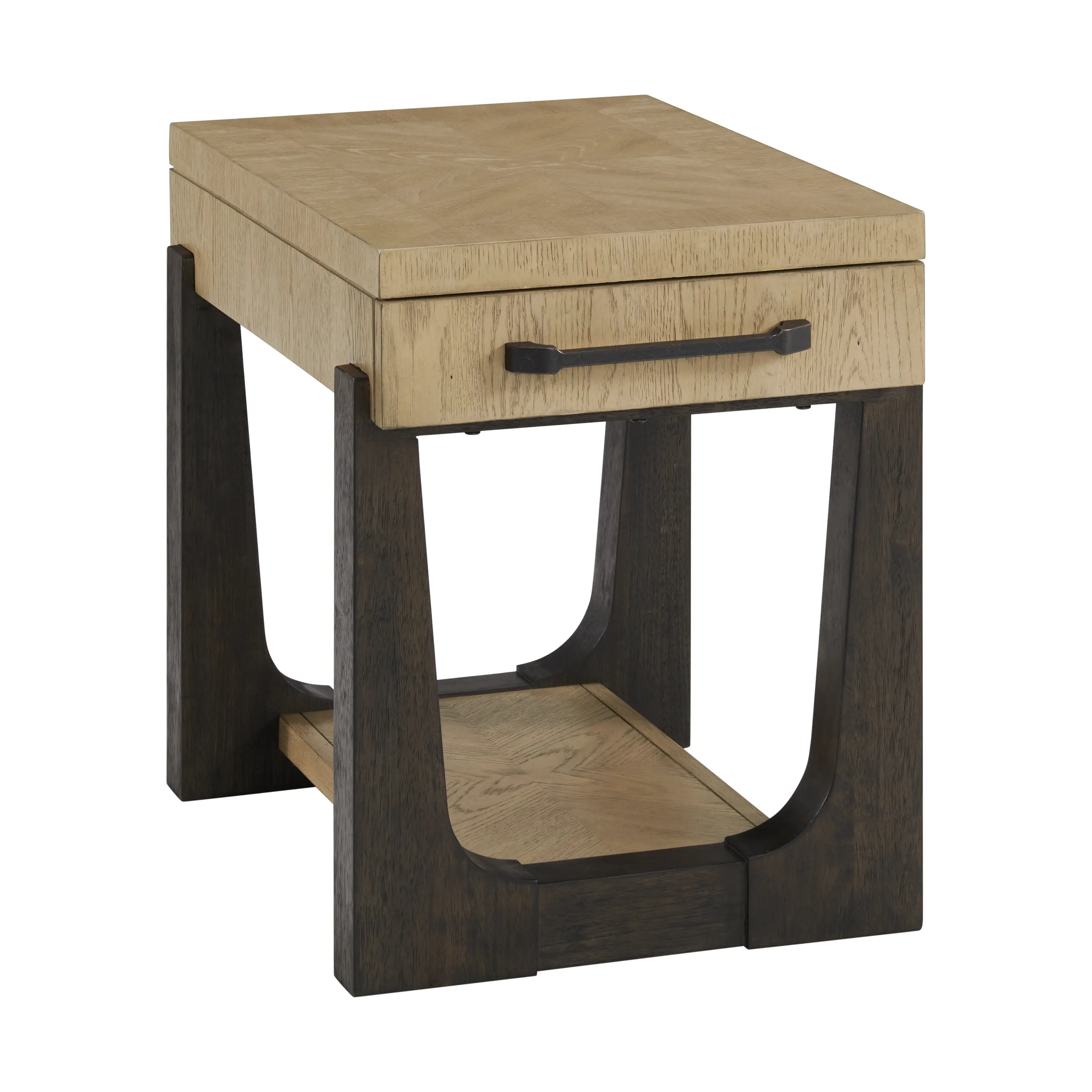 Sutton Brown Chairside Table-2