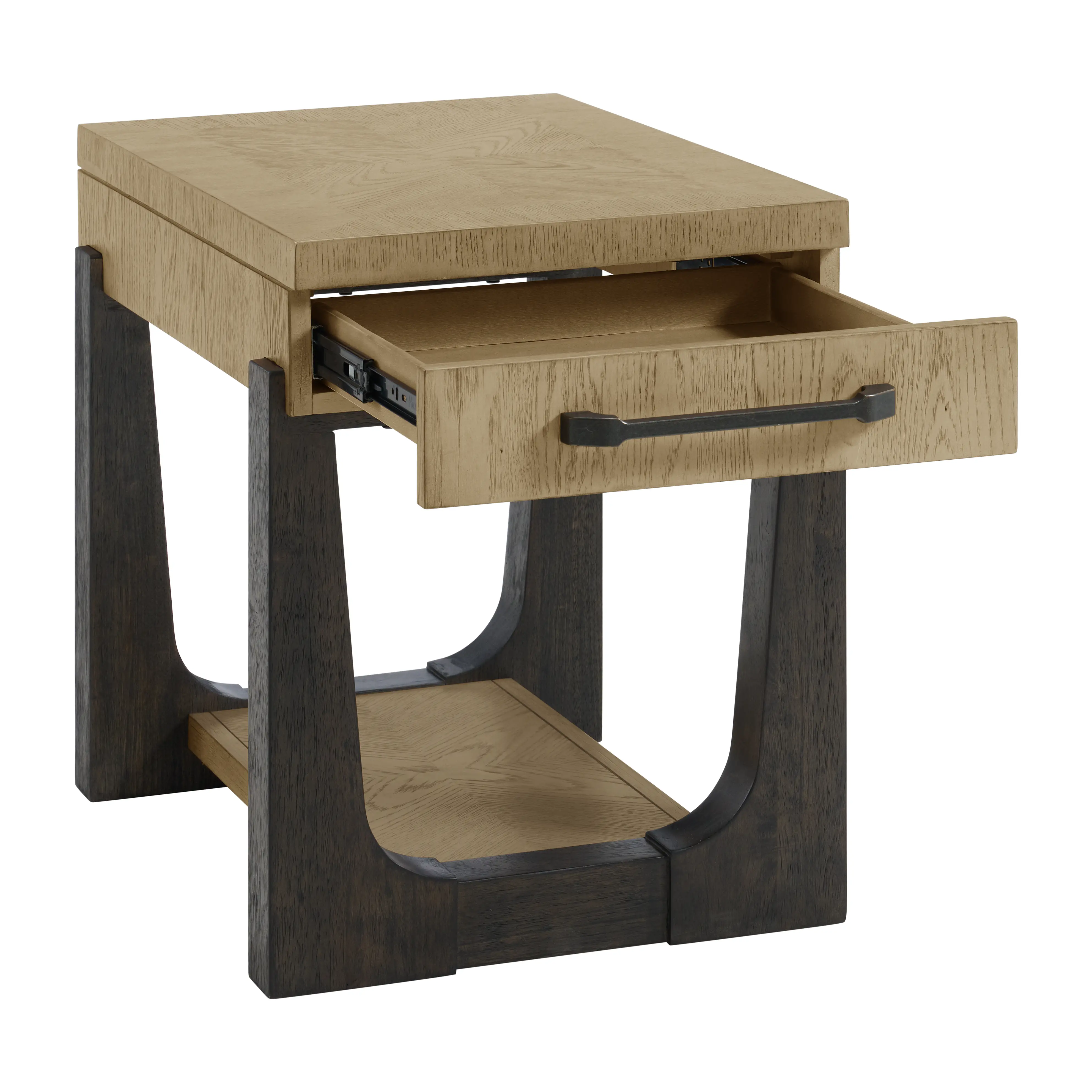 Sutton Brown Chairside Table-4