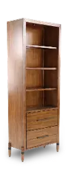 Tranquility Walnut Bookcase