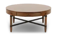 Tranquility Walnut Brown Coffee Table
