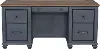 Americanas Blue Executive Desk