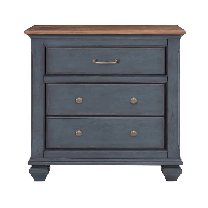 Americanas Blue File Drawer