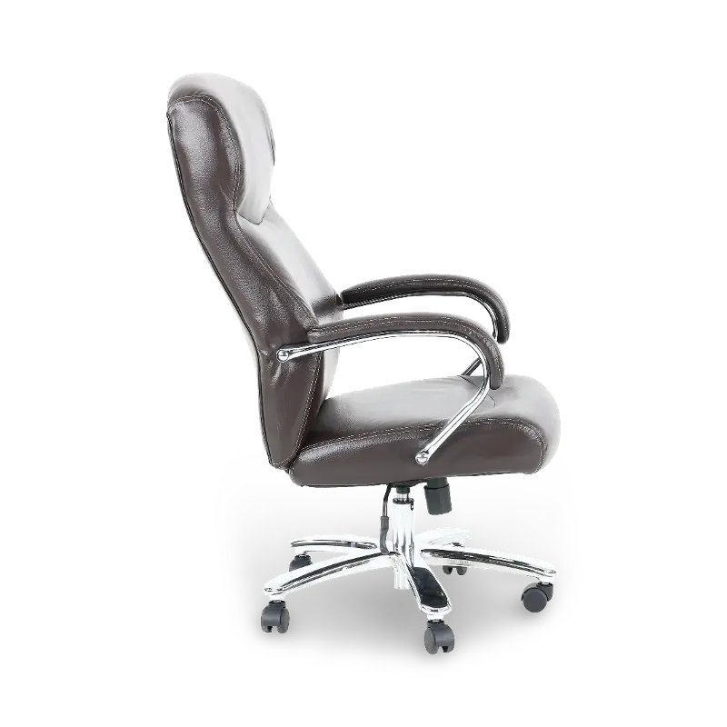 Oliver ブラウンロールチェア Oliver Heavy Duty Brown Desk Chair | RC Willey