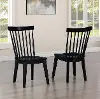 Vaughn Black Dining Chair
