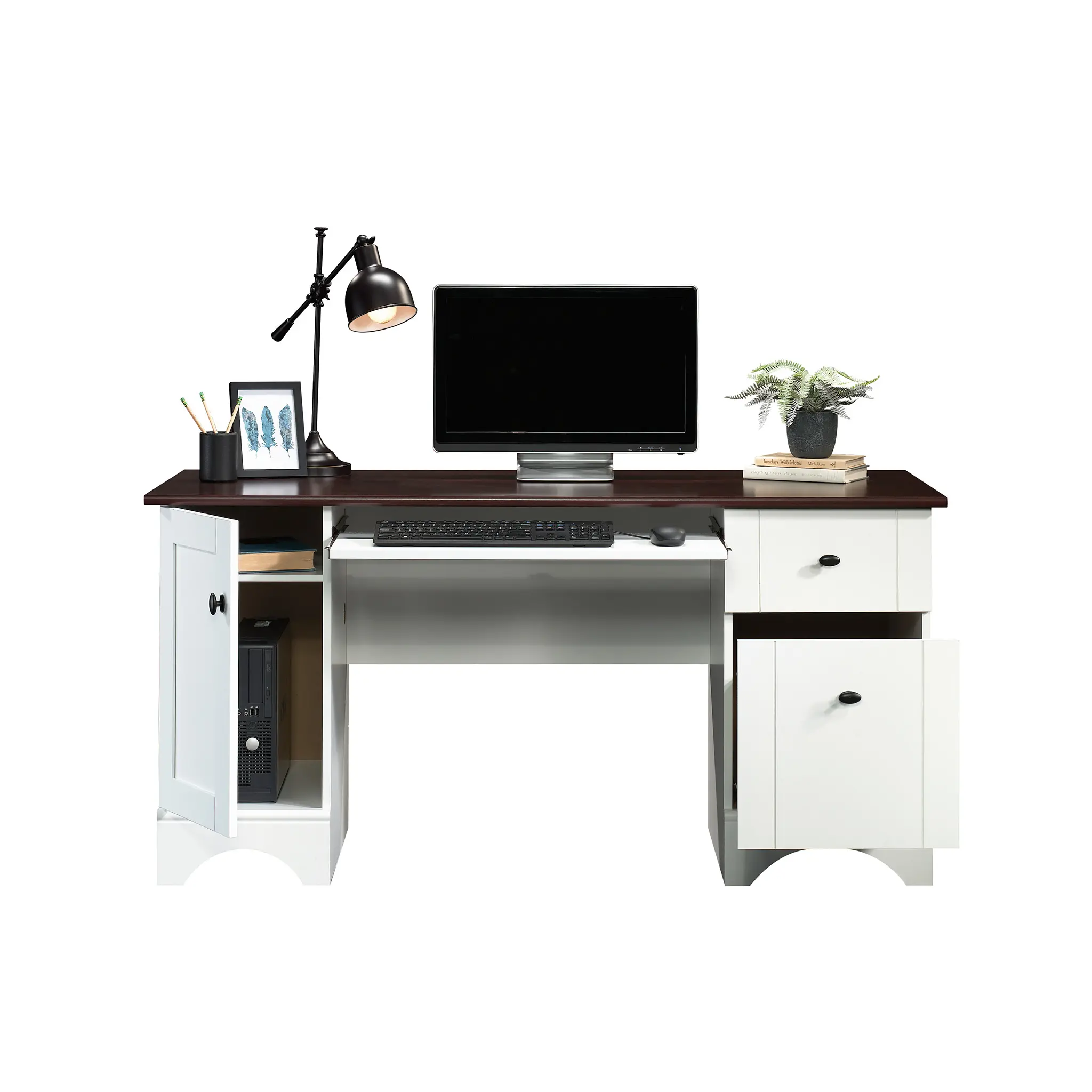 Orion White Desk-5