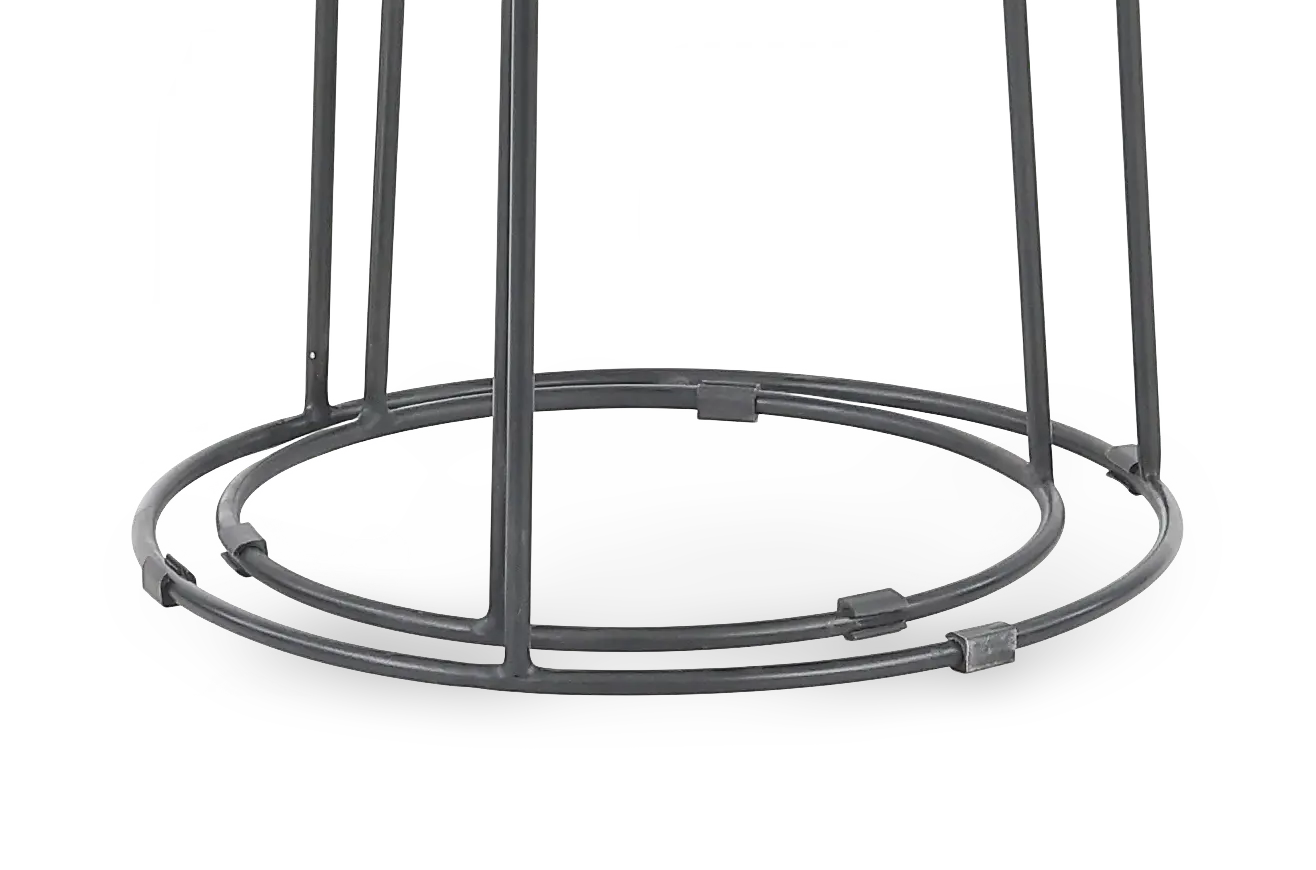 Dark Brown Nesting Tables Set of 2-4