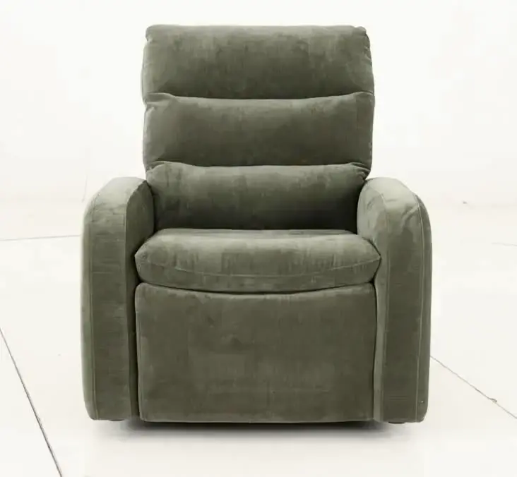 Celeste Forest Green Power Swivel Glider Recliner-10