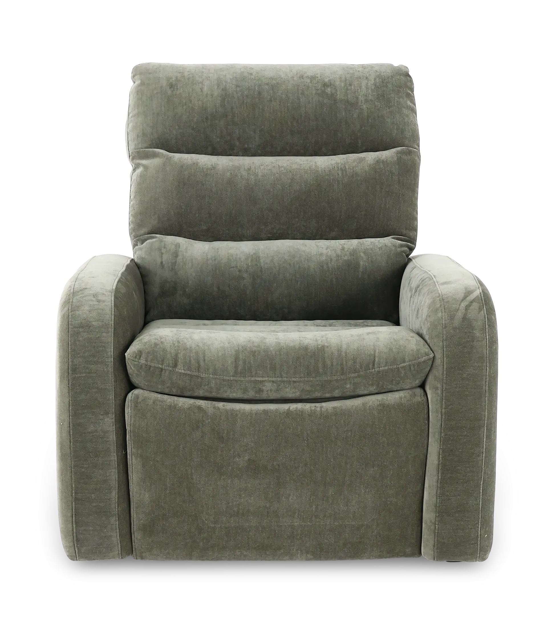 Celeste Forest Green Power Swivel Glider Recliner-5