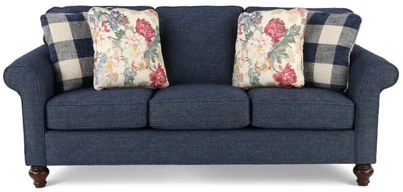 Adam Blue Sofa