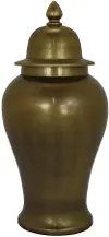21  Bronze Temple Jar
