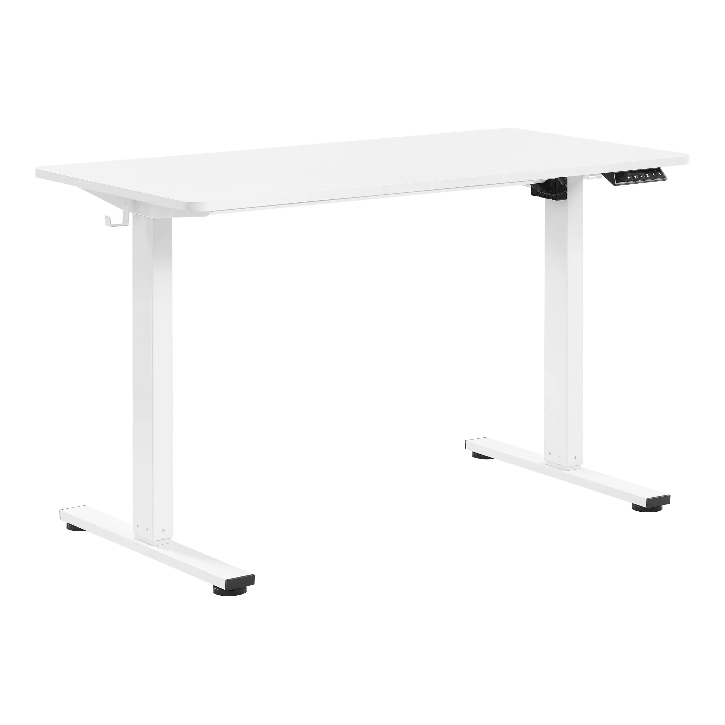 Primo White 48  Sit and Stand Desk-1