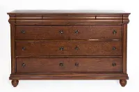 589-BR31 Traditions Cherry Brown Dresser