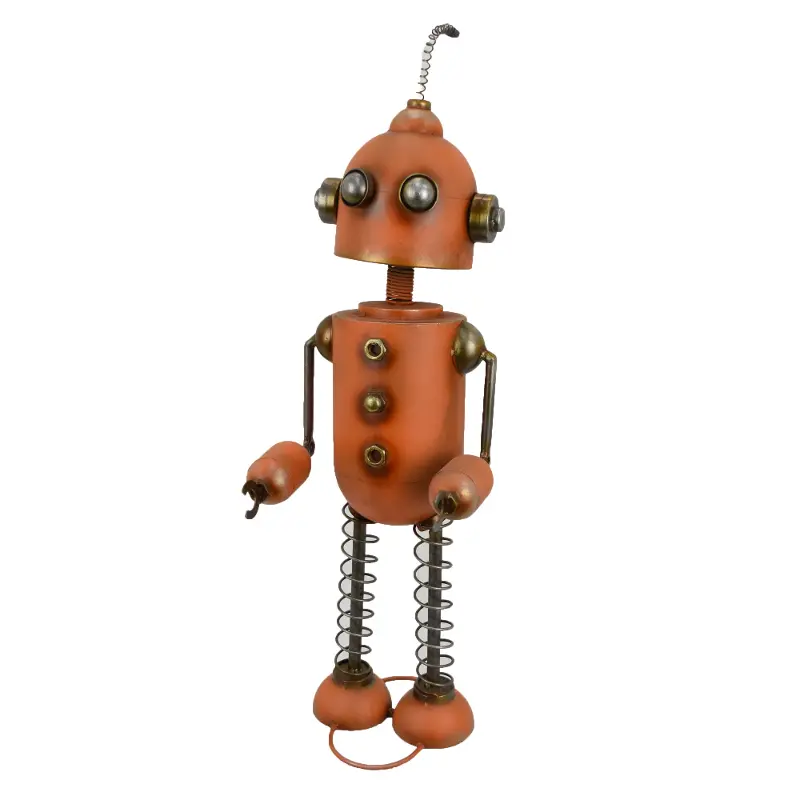 Metal Robot Orange