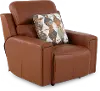 63150-7/1286-26/3086-26 Arezzo Whiskey Brown Leather Power Recliner