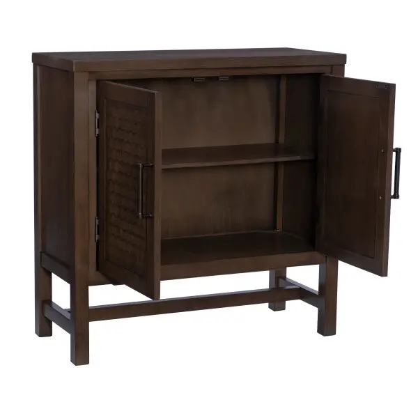 Dark Brown Accent Cabinet-3